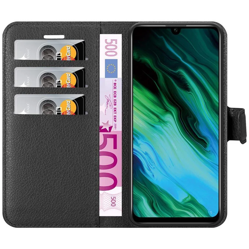 Cadorabo Hülle kompatibel mit Honor 20e Schutzhülle mit Magnetverschluss, Standfunktion und Kartenfach