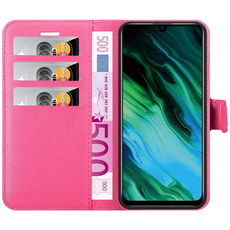 Cadorabo Hülle kompatibel mit Honor 20e Schutzhülle mit Magnetverschluss, Standfunktion und Kartenfach