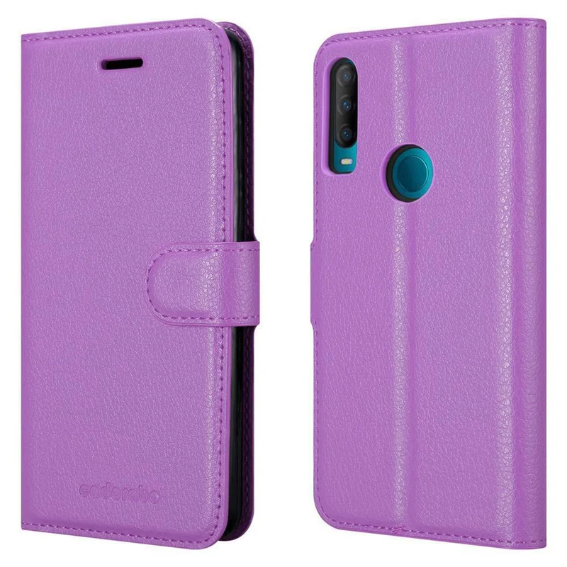 Cadorabo Hülle kompatibel mit Alcatel 1S 2020 Schutzhülle mit Magnetverschluss, Standfunktion und Kartenfach
