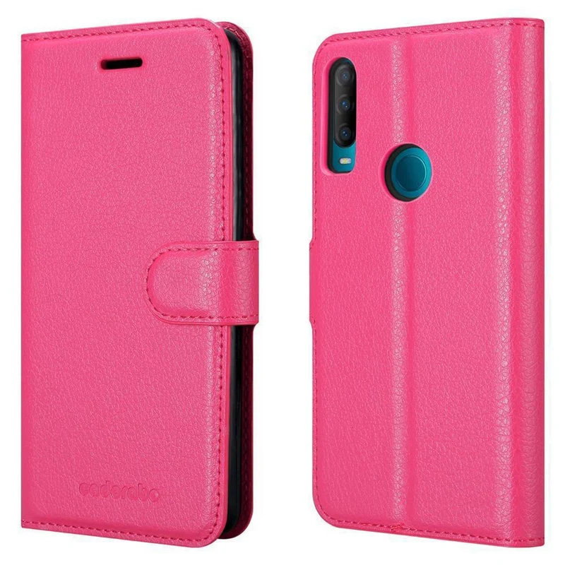 Cadorabo Hülle kompatibel mit Alcatel 1S 2020 Schutzhülle mit Magnetverschluss, Standfunktion und Kartenfach