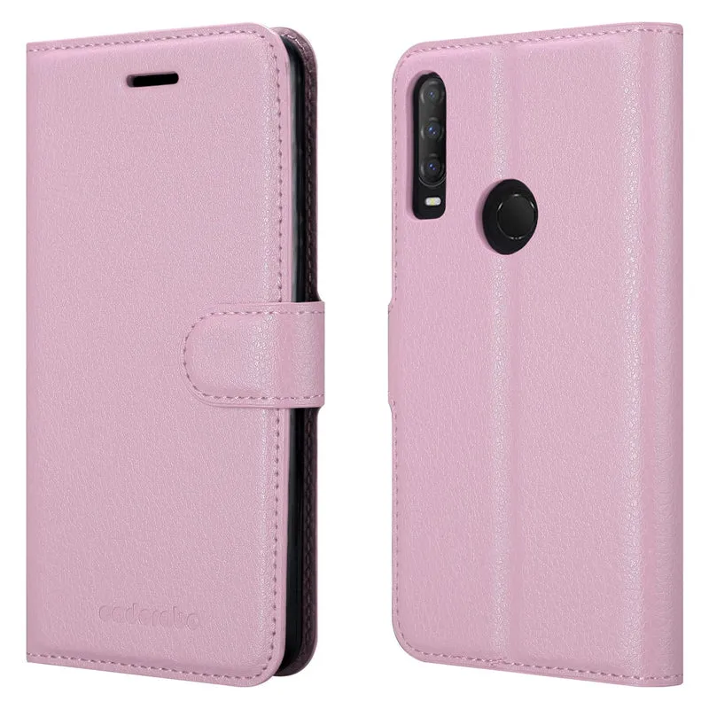 Cadorabo Hülle kompatibel mit Alcatel 1S 2020 Schutzhülle mit Magnetverschluss, Standfunktion und Kartenfach