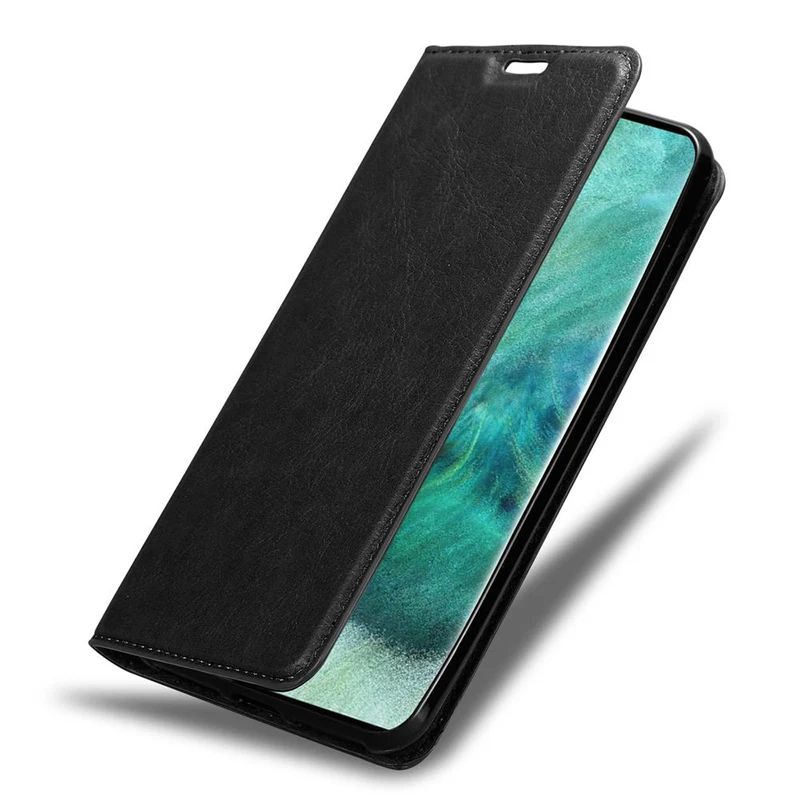 Cadorabo Hülle kompatibel mit Oppo FIND X2 Schutzhülle mit Magnetverschluss, Standfunktion und Kartenfach