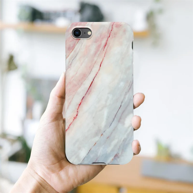 Cadorabo Hülle kompatibel mit Apple iPhone 7 / 7S / 8 / SE 2020 Schutzhülle aus TPU Silikon mit Muster Mosaik