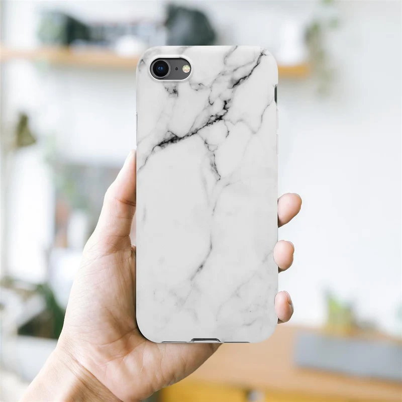 Cadorabo Hülle kompatibel mit Apple iPhone 7 / 7S / 8 / SE 2020 Schutzhülle aus TPU Silikon mit Muster Mosaik