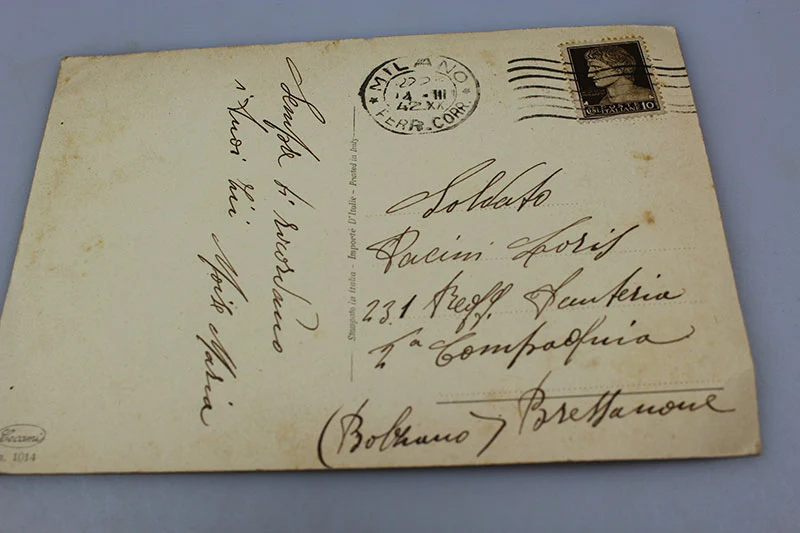 "Und die kleinen Sterne, die wir tragen" - "Reisende" Postkarte