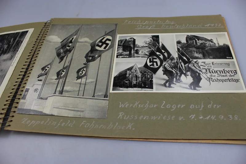 Nr. 4 Postkarte vom Reichsparteitag 1938 in Nürnberg