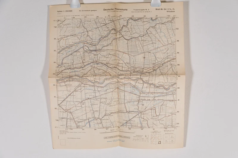 Deutsche Hereeskarte Villadose (RO) 1944