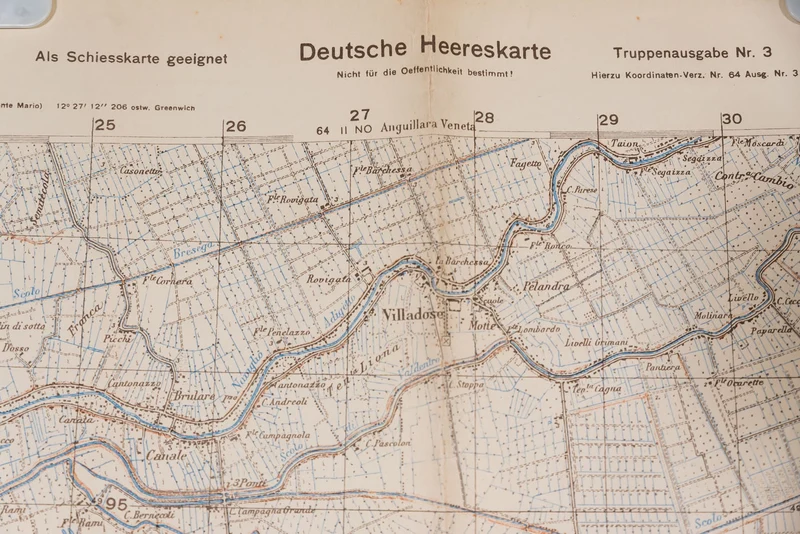 Deutsche Hereeskarte Villadose (RO) 1944
