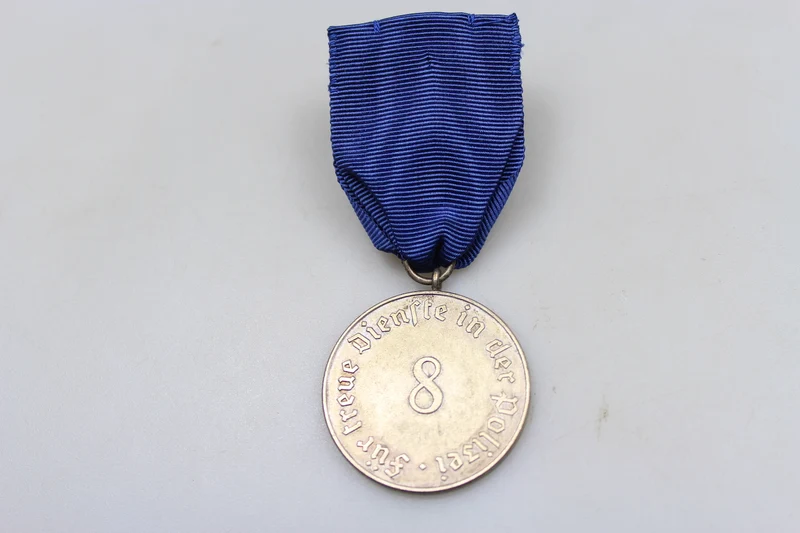 Dienstmedaille der Polizei 8 Jahre