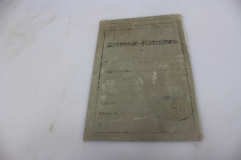 Arbeitsbuch, weitere Dokumente und zwei Einzelfotos
