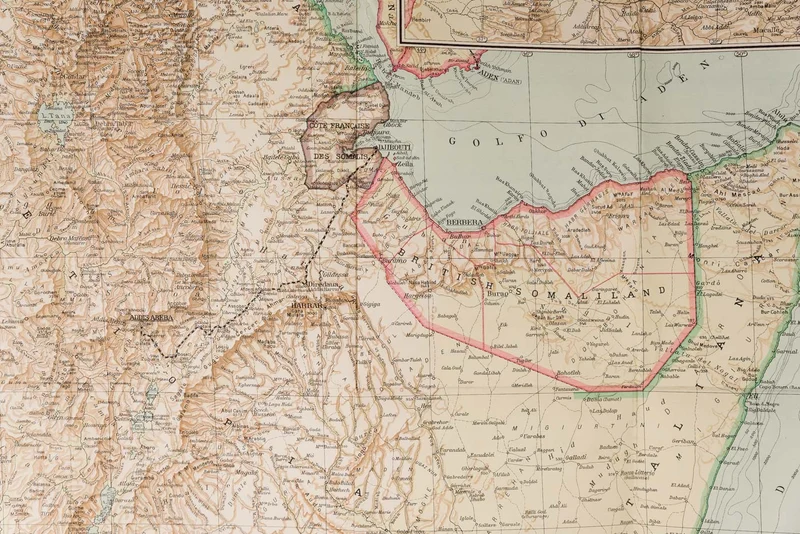 Geographische Karte AOI der KTI