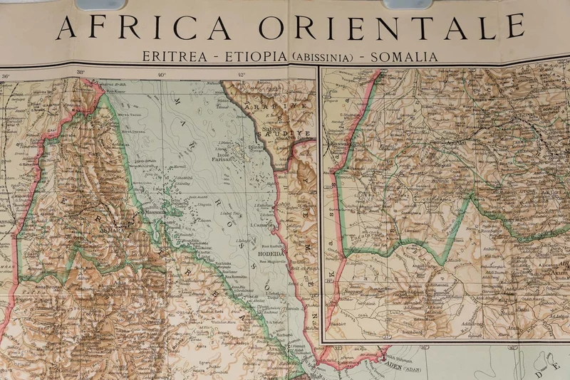 Geographische Karte AOI der KTI