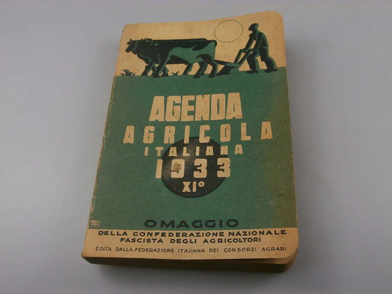 "Landwirtschaftliches Tagebuch" Jahr 1933 XI° vz