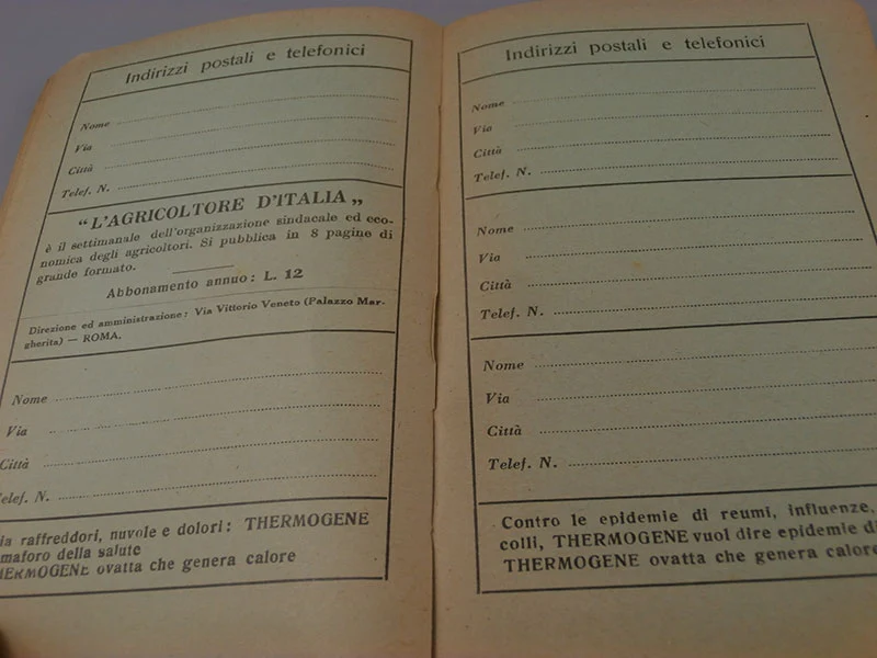 "Landwirtschaftliches Tagebuch" Jahr 1933 XI° vz