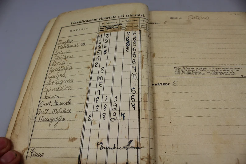 Schultagebuch für das Jahr 1934/35