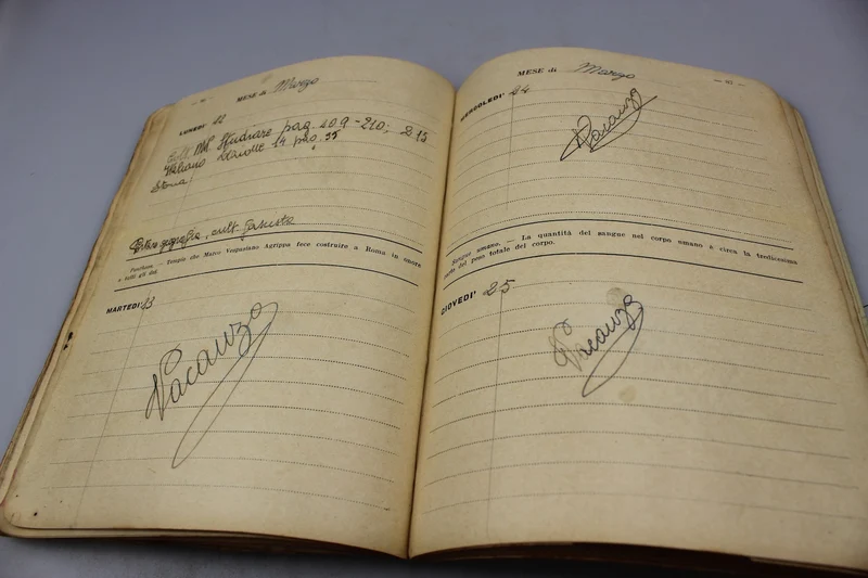 Schultagebuch für das Jahr 1934/35