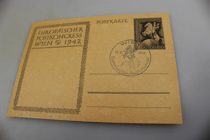 Nr. 10 Postkarten mit Frankatur und Stempeln III° Reichszeit