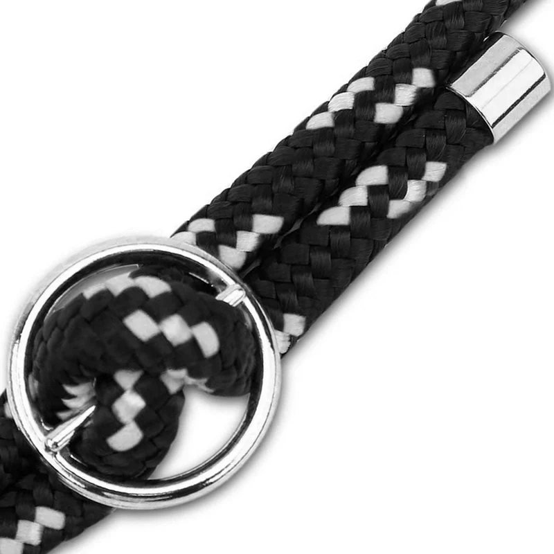 Cadorabo Handy Kette kompatibel mit Apple iPhone 12 / 12 PRO Silikon Schutzhülle mit Silbernen Ringen, Kordel Band und abnehmbarem Etui