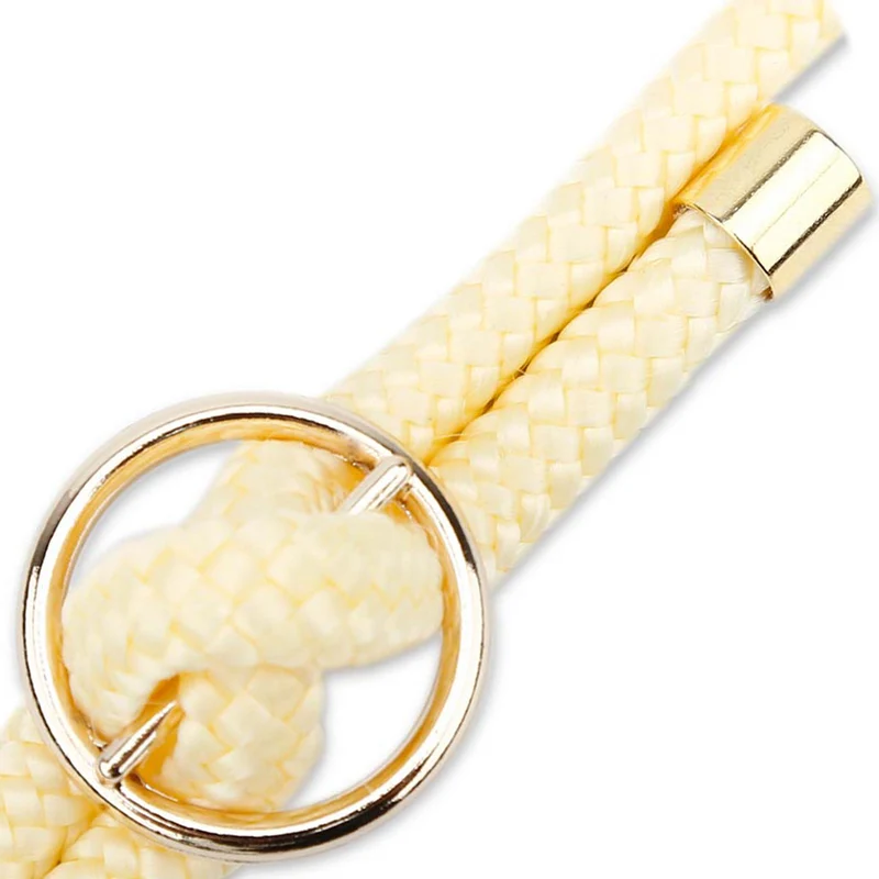 Cadorabo Handy Kette kompatibel mit Google PIXEL 5 Silikon Schutzhülle mit Gold Ringen, Kordel Band und abnehmbarem Etui