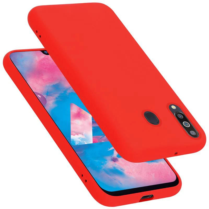 Cadorabo Hülle kompatibel mit Samsung Galaxy M30 / A40s Schutzhülle aus flexiblem TPU Silikon