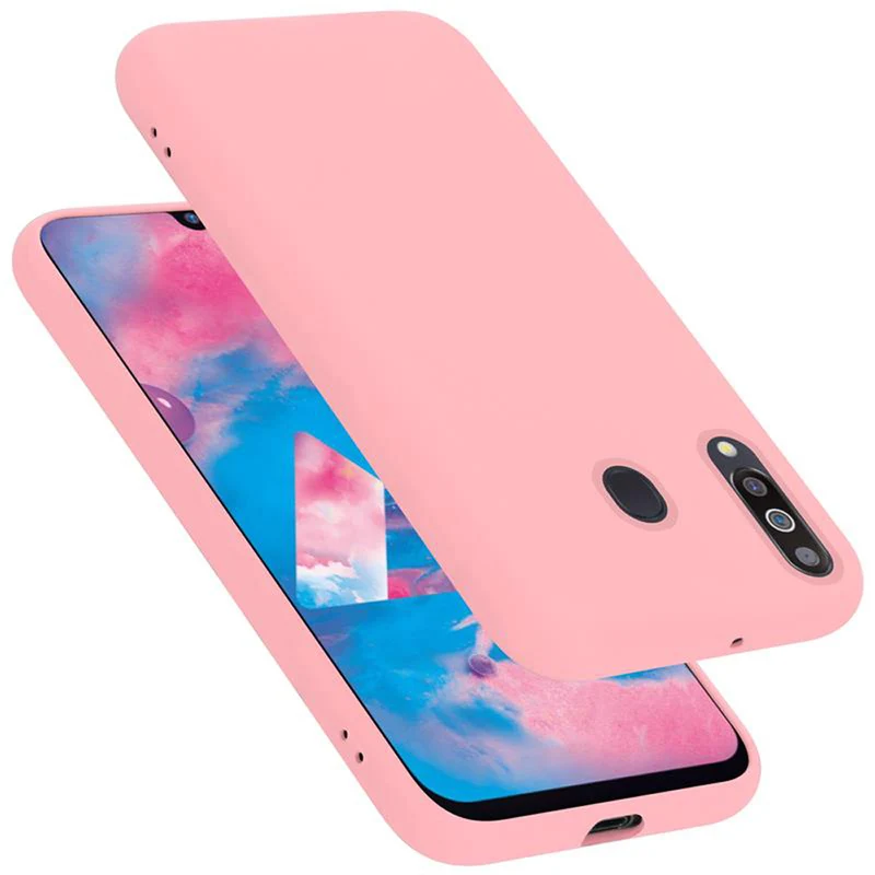 Cadorabo Hülle kompatibel mit Samsung Galaxy M30 / A40s Schutzhülle aus flexiblem TPU Silikon