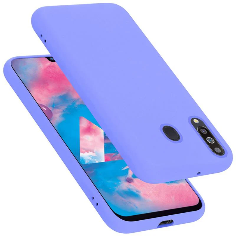 Cadorabo Hülle kompatibel mit Samsung Galaxy M30 / A40s Schutzhülle aus flexiblem TPU Silikon