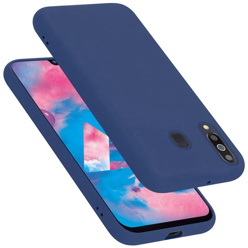 Cadorabo Hülle kompatibel mit Samsung Galaxy M30 / A40s Schutzhülle aus flexiblem TPU Silikon