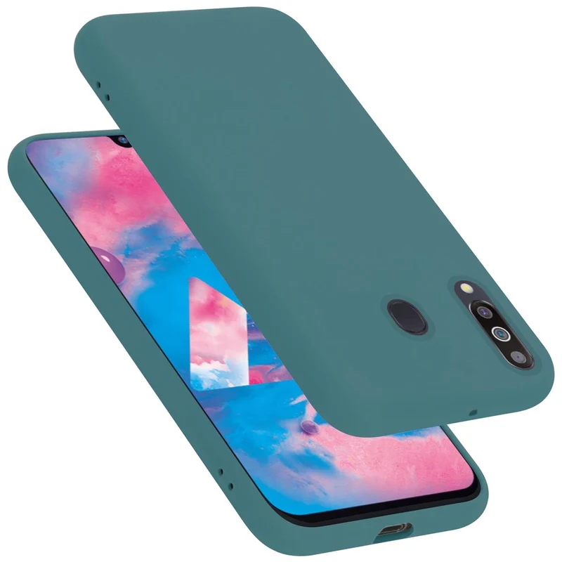 Cadorabo Hülle kompatibel mit Samsung Galaxy M30 / A40s Schutzhülle aus flexiblem TPU Silikon