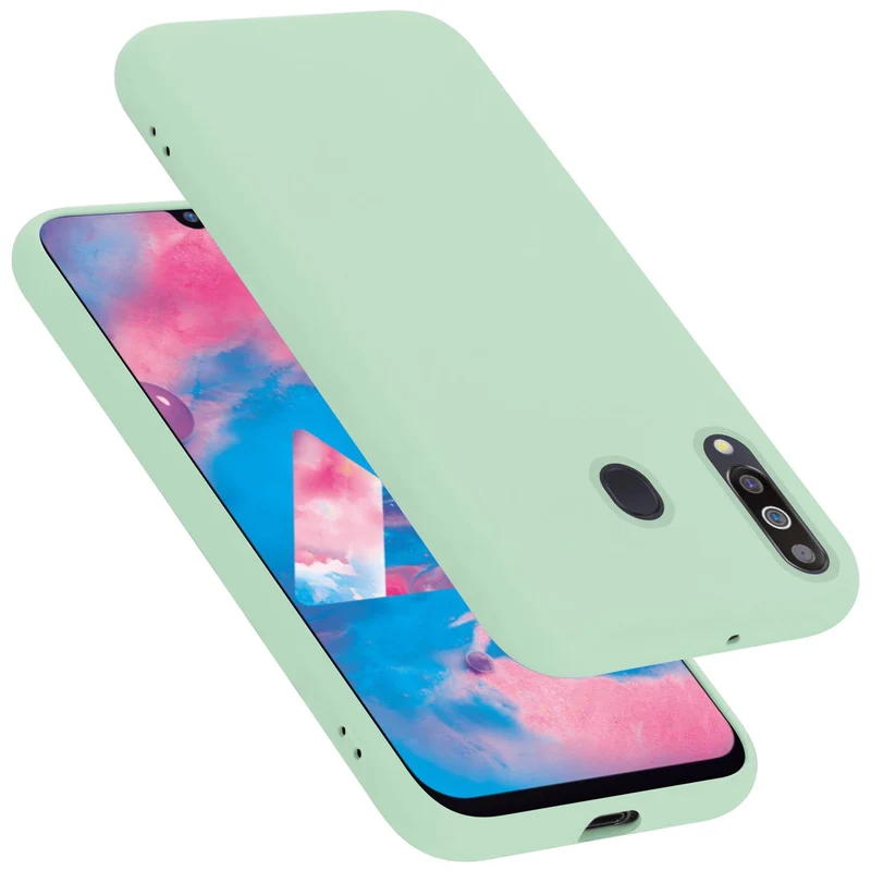 Cadorabo Hülle kompatibel mit Samsung Galaxy M30 / A40s Schutzhülle aus flexiblem TPU Silikon