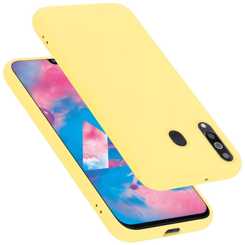 Cadorabo Hülle kompatibel mit Samsung Galaxy M30 / A40s Schutzhülle aus flexiblem TPU Silikon