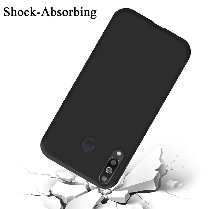 Cadorabo Hülle kompatibel mit Samsung Galaxy M30 / A40s Schutzhülle aus flexiblem TPU Silikon