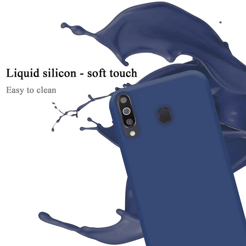 Cadorabo Hülle kompatibel mit Samsung Galaxy M30 / A40s Schutzhülle aus flexiblem TPU Silikon