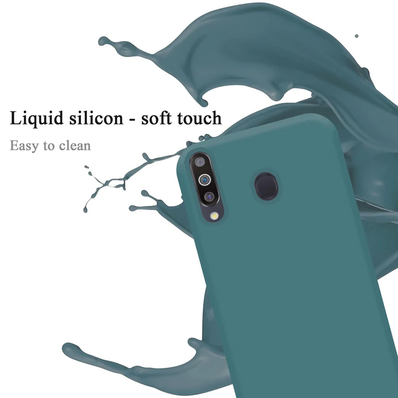 Cadorabo Hülle kompatibel mit Samsung Galaxy M30 / A40s Schutzhülle aus flexiblem TPU Silikon