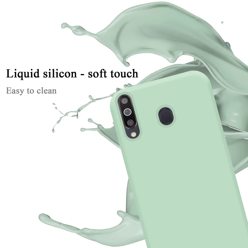 Cadorabo Hülle kompatibel mit Samsung Galaxy M30 / A40s Schutzhülle aus flexiblem TPU Silikon