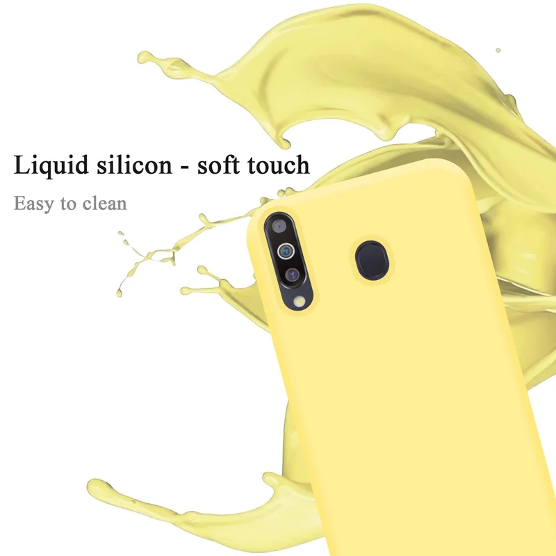 Cadorabo Hülle kompatibel mit Samsung Galaxy M30 / A40s Schutzhülle aus flexiblem TPU Silikon