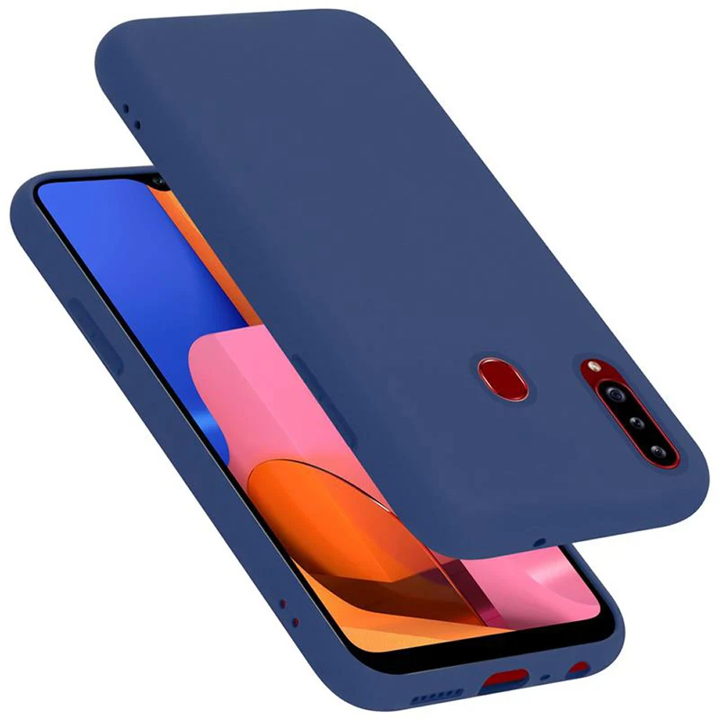 Cadorabo Hülle kompatibel mit Samsung Galaxy A20s Schutzhülle aus flexiblem TPU Silikon