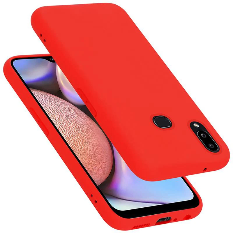 Cadorabo Hülle kompatibel mit Samsung Galaxy A10s / M01s Schutzhülle aus flexiblem TPU Silikon