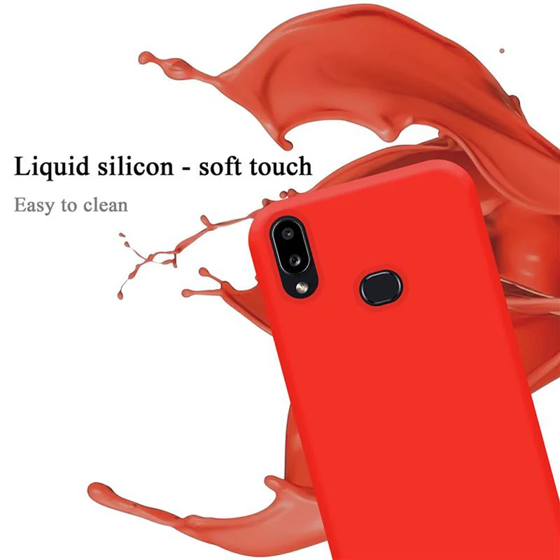 Cadorabo Hülle kompatibel mit Samsung Galaxy A10s / M01s Schutzhülle aus flexiblem TPU Silikon