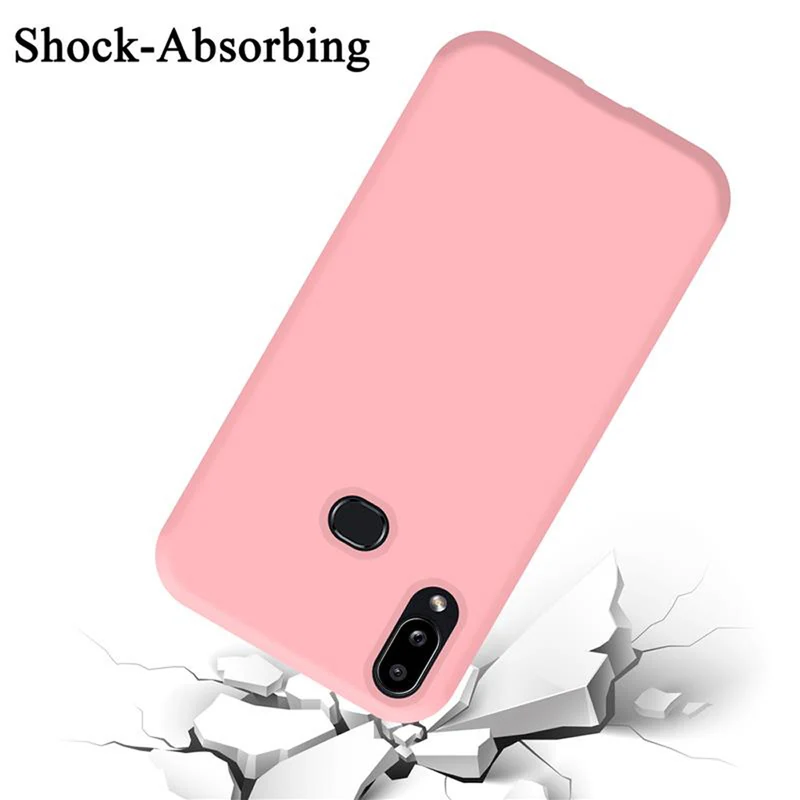Cadorabo Hülle kompatibel mit Samsung Galaxy A10s / M01s Schutzhülle aus flexiblem TPU Silikon