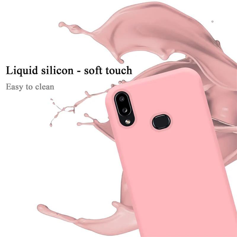 Cadorabo Hülle kompatibel mit Samsung Galaxy A10s / M01s Schutzhülle aus flexiblem TPU Silikon