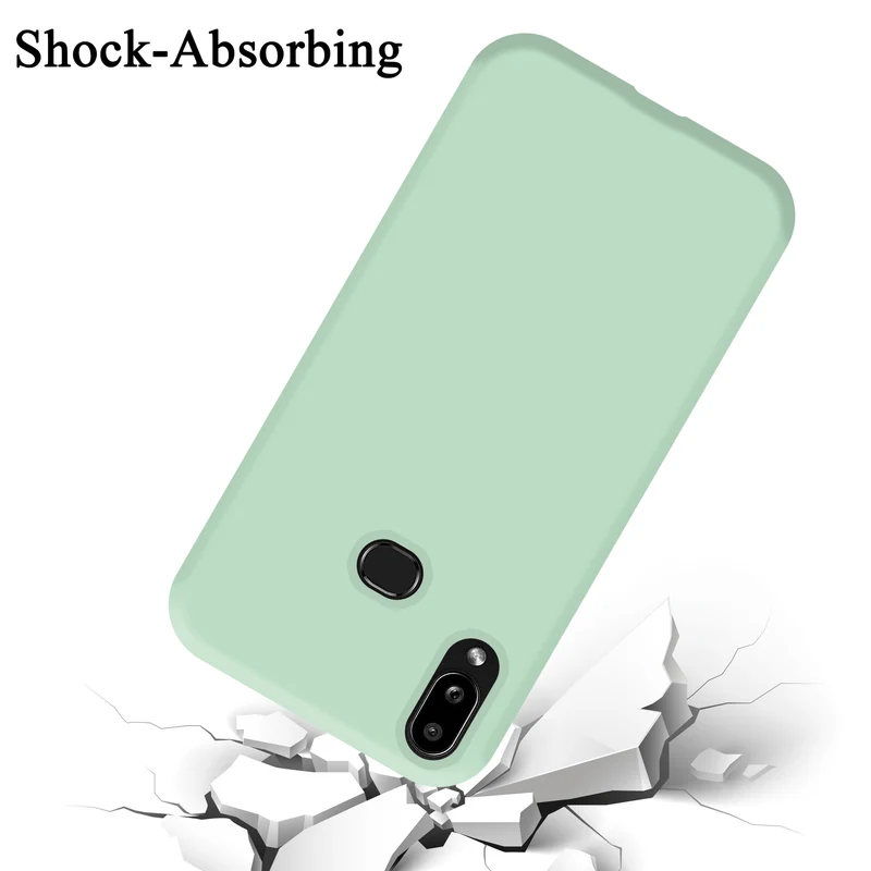 Cadorabo Hülle kompatibel mit Samsung Galaxy A10s / M01s Schutzhülle aus flexiblem TPU Silikon