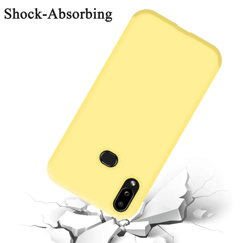 Cadorabo Hülle kompatibel mit Samsung Galaxy A10s / M01s Schutzhülle aus flexiblem TPU Silikon