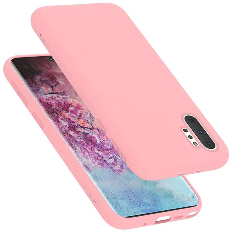 Cadorabo Hülle kompatibel mit Samsung Galaxy NOTE 10 PLUS Schutzhülle aus flexiblem TPU Silikon