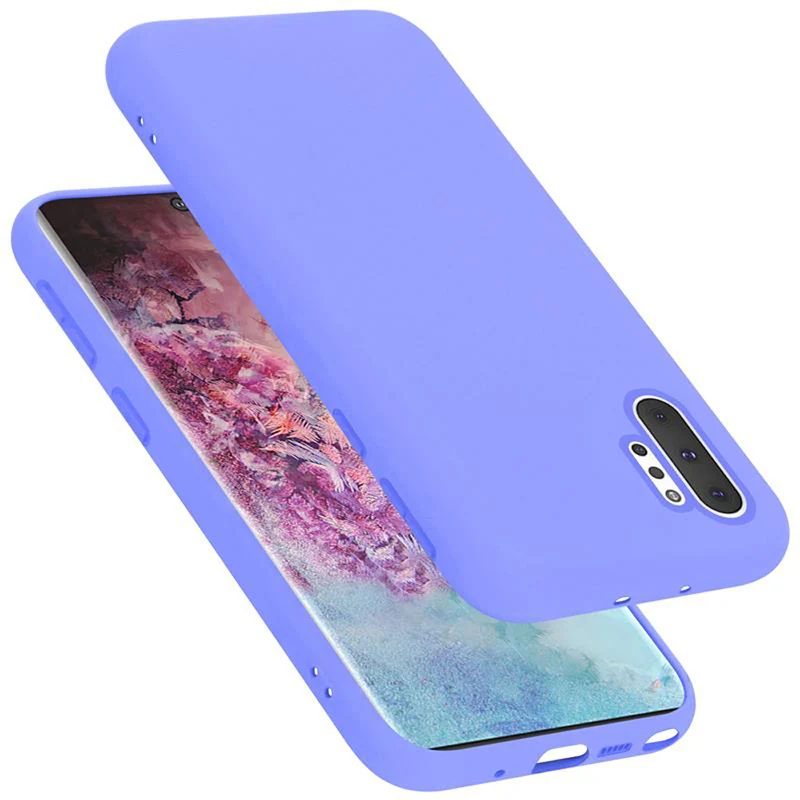 Cadorabo Hülle kompatibel mit Samsung Galaxy NOTE 10 PLUS Schutzhülle aus flexiblem TPU Silikon