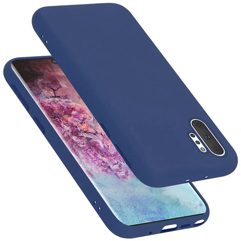 Cadorabo Hülle kompatibel mit Samsung Galaxy NOTE 10 PLUS Schutzhülle aus flexiblem TPU Silikon