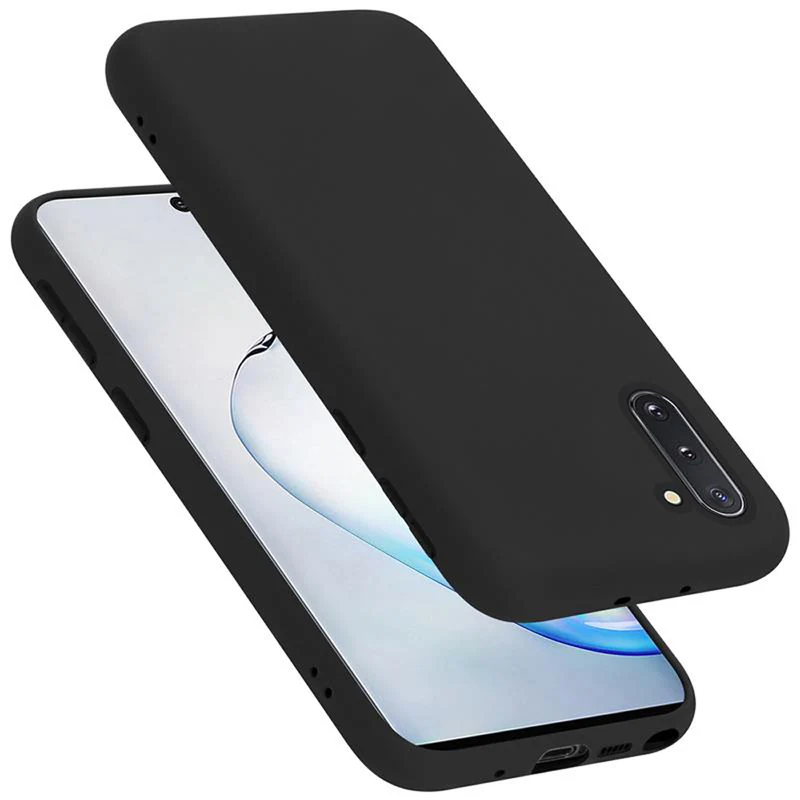 Cadorabo Hülle kompatibel mit Samsung Galaxy NOTE 10 Schutzhülle aus flexiblem TPU Silikon