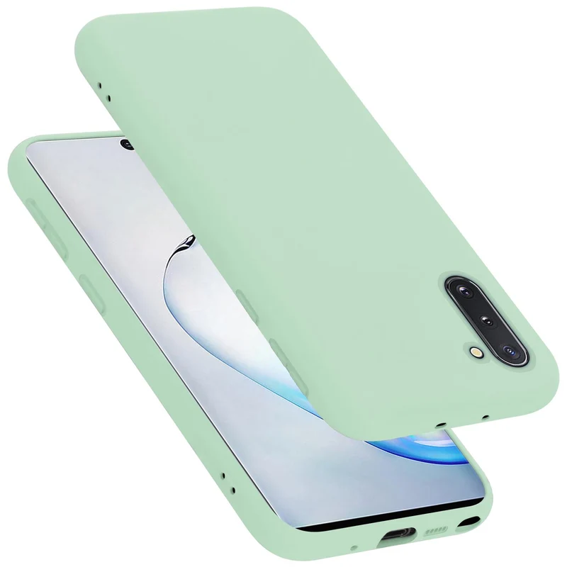 Cadorabo Hülle kompatibel mit Samsung Galaxy NOTE 10 Schutzhülle aus flexiblem TPU Silikon