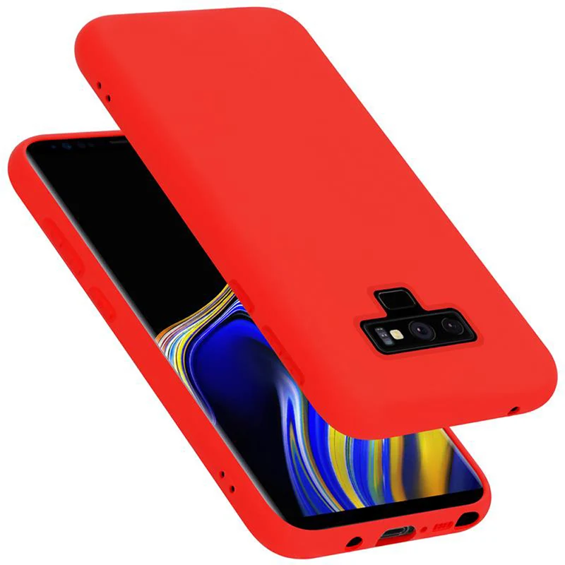 Cadorabo Hülle kompatibel mit Samsung Galaxy NOTE 9 Schutzhülle aus flexiblem TPU Silikon
