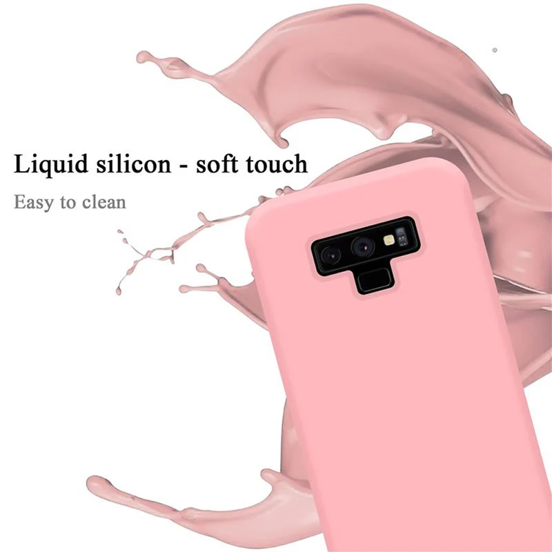 Cadorabo Hülle kompatibel mit Samsung Galaxy NOTE 9 Schutzhülle aus flexiblem TPU Silikon