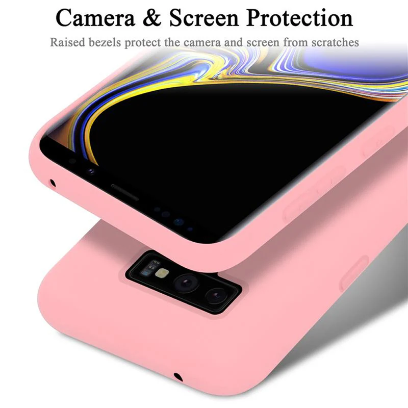Cadorabo Hülle kompatibel mit Samsung Galaxy NOTE 9 Schutzhülle aus flexiblem TPU Silikon